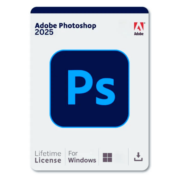 Adobe Photoshop 2025 – Lifetime license for Windows